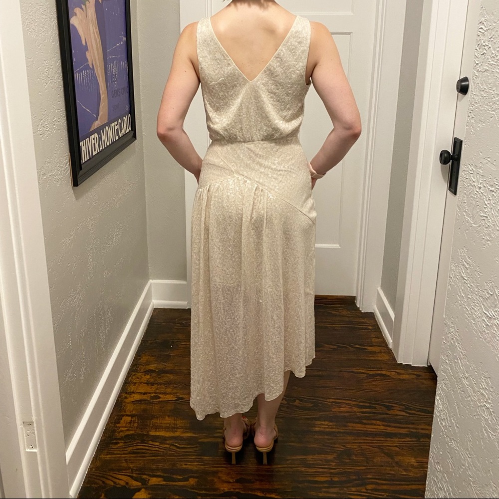 Express Sequin V-Neck Midi Dress! - Picture 10 of 14